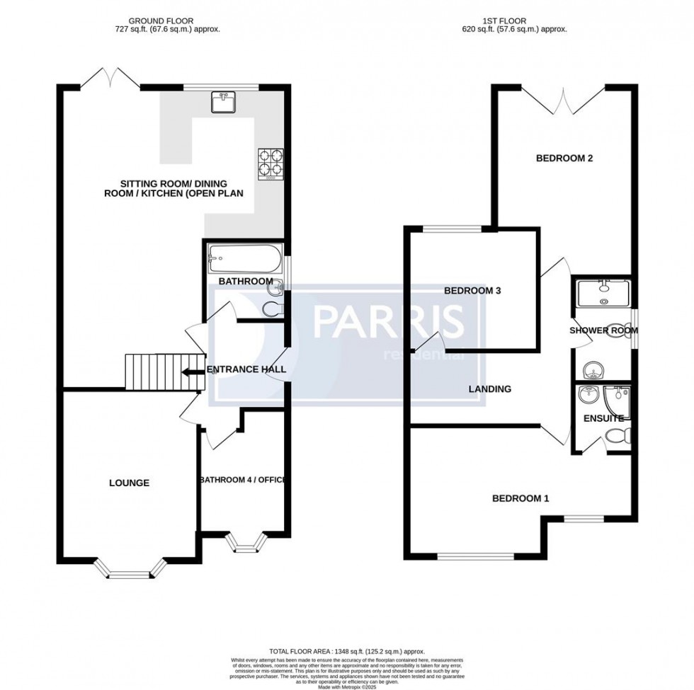 Floorplan for Hyde Road, Bexleyheath