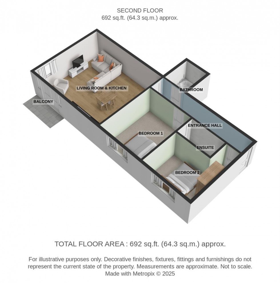 Floorplan for Muir Drive, Dartford