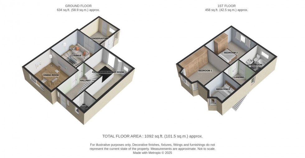 Floorplan for Chessington Avenue, Bexleyheath