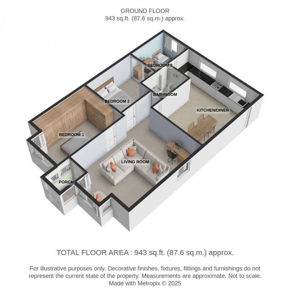 Floorplan for Clarence Road, Bexleyheath