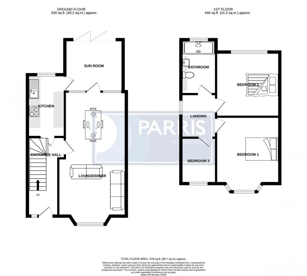 Floorplan for Elsa Road, Welling