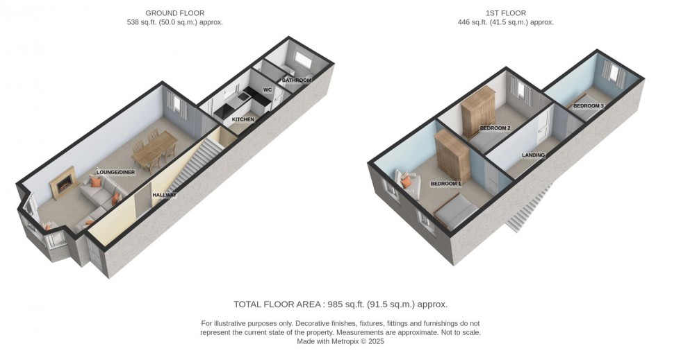 Floorplan for Hengist Road, Erith