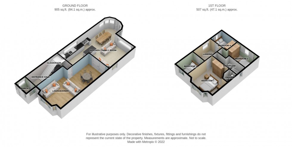 Floorplan for Upton Road, Bexleyheath