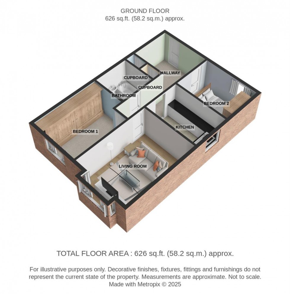 Floorplan for Crook Log, Bexleyheath