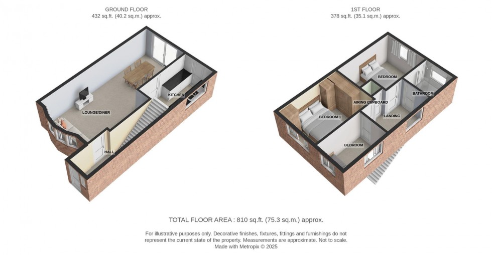 Floorplan for Mark Close, Bexleyheath