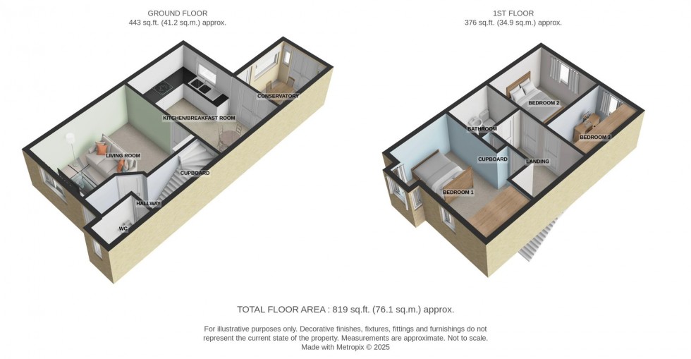 Floorplan for Austen Road, Erith