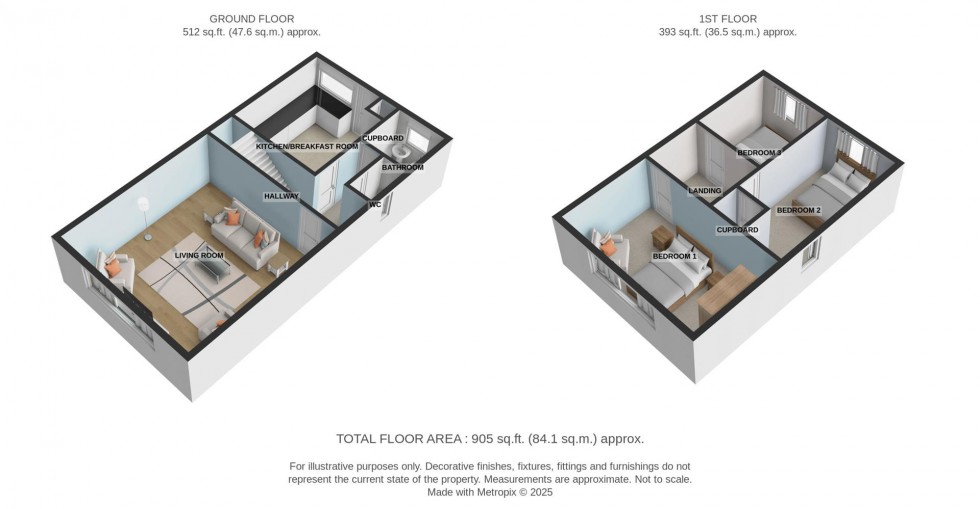 Floorplan for Meyer Road, Erith