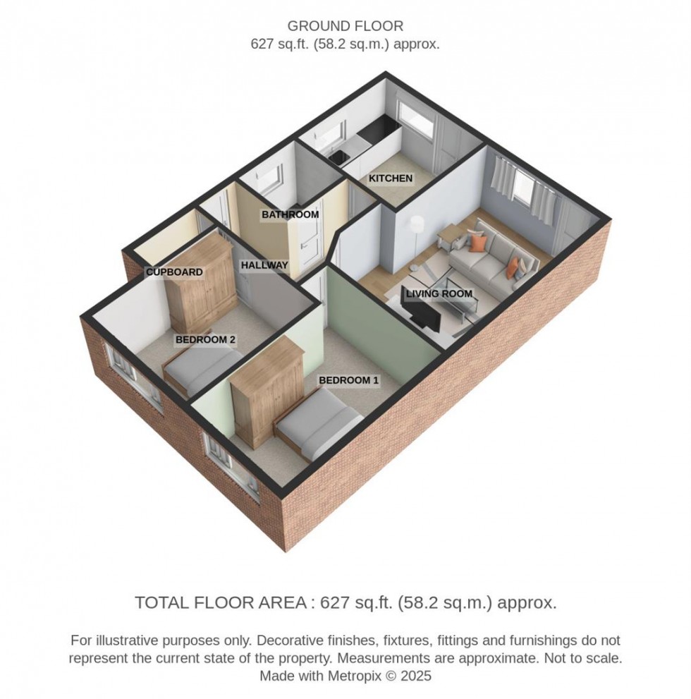 Floorplan for Thwaite Close, Erith
