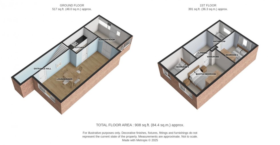 Floorplan for Clare Way, Bexleyheath