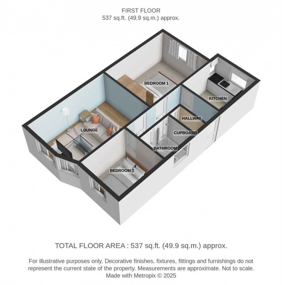 Floorplan for Russell Close, Bexleyheath