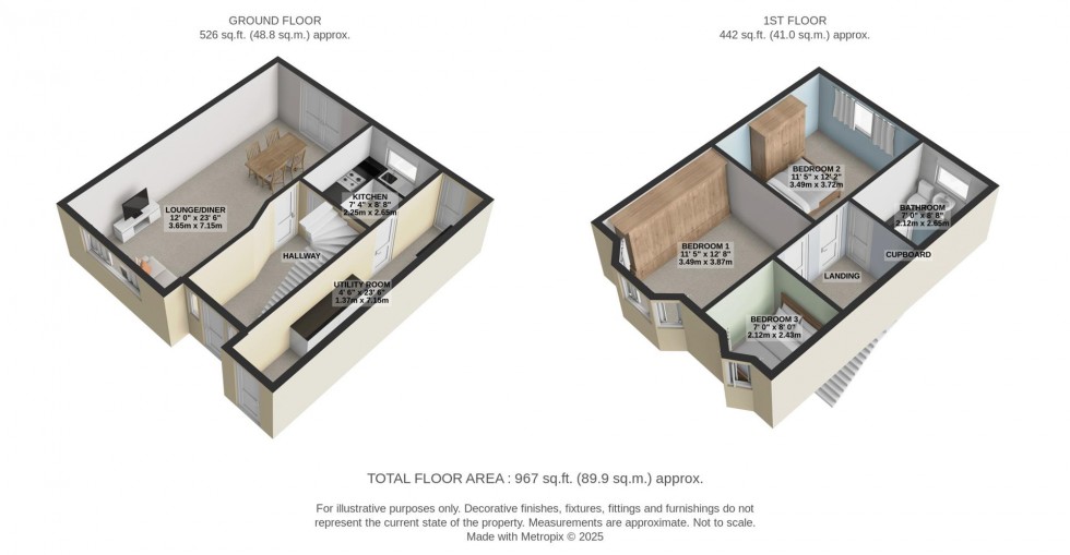 Floorplan for Whitfield Road, Bexleyheath