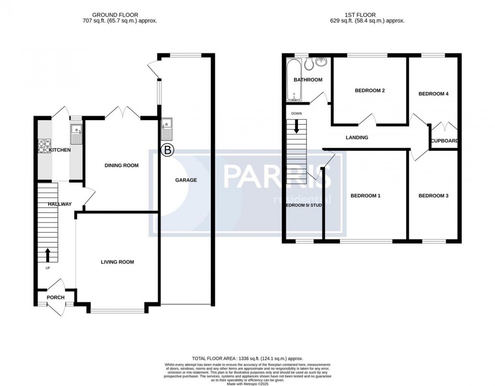 Floorplan for Palmeira Road, Bexleyheath