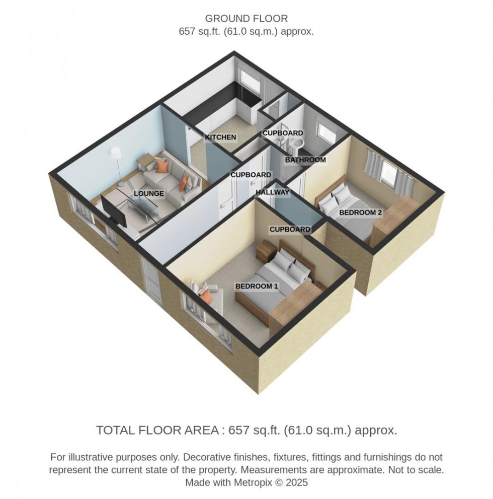 Floorplan for St. Johns Road, Welling