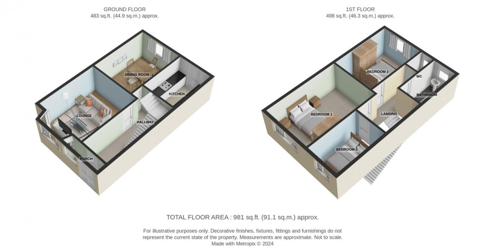 Floorplan for Bournewood Road, Plumstead