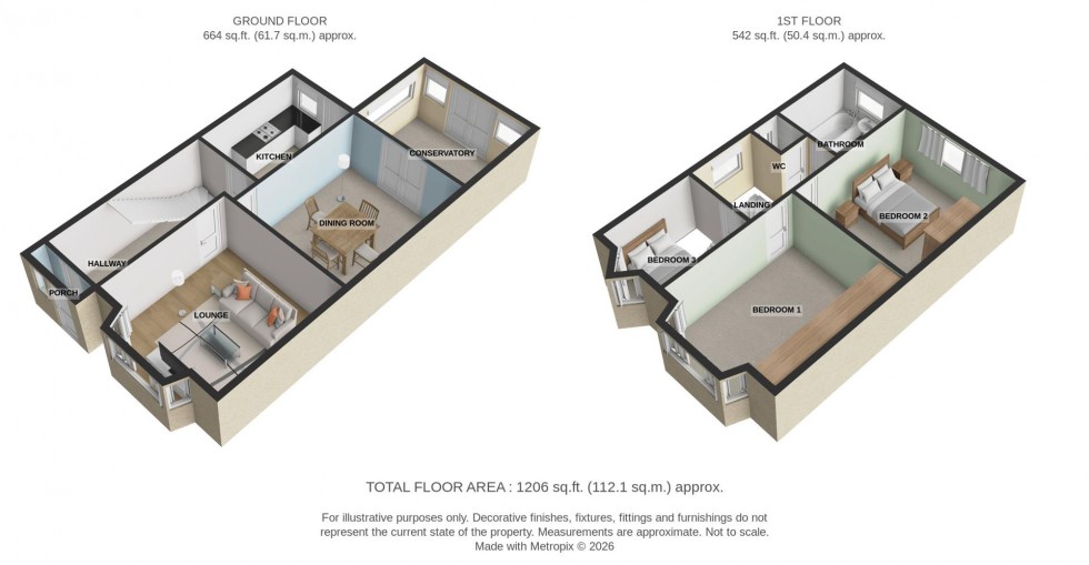 Floorplan for Wellington Road, Bexley