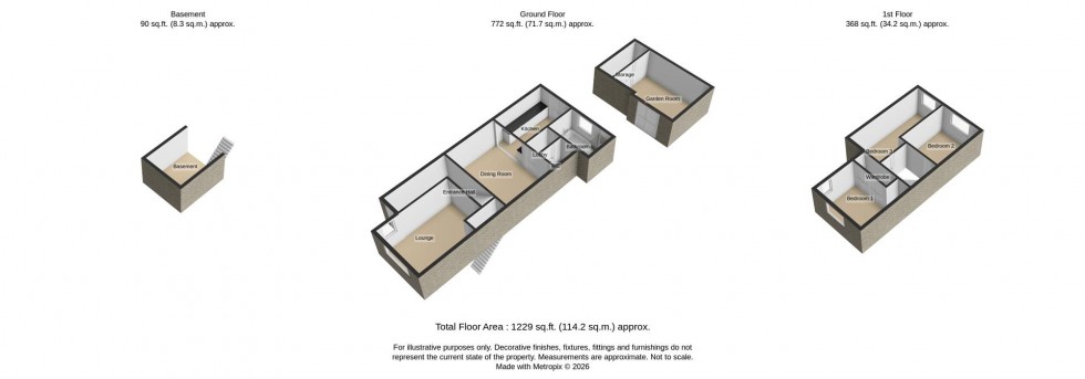 Floorplan for Sandford Road, Bexleyheath