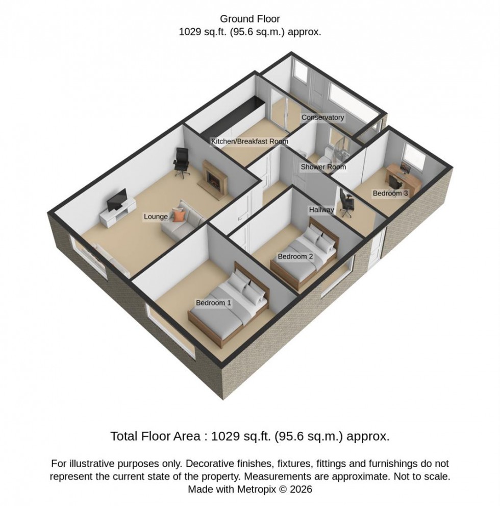 Floorplan for Brampton Road, Bexleyheath