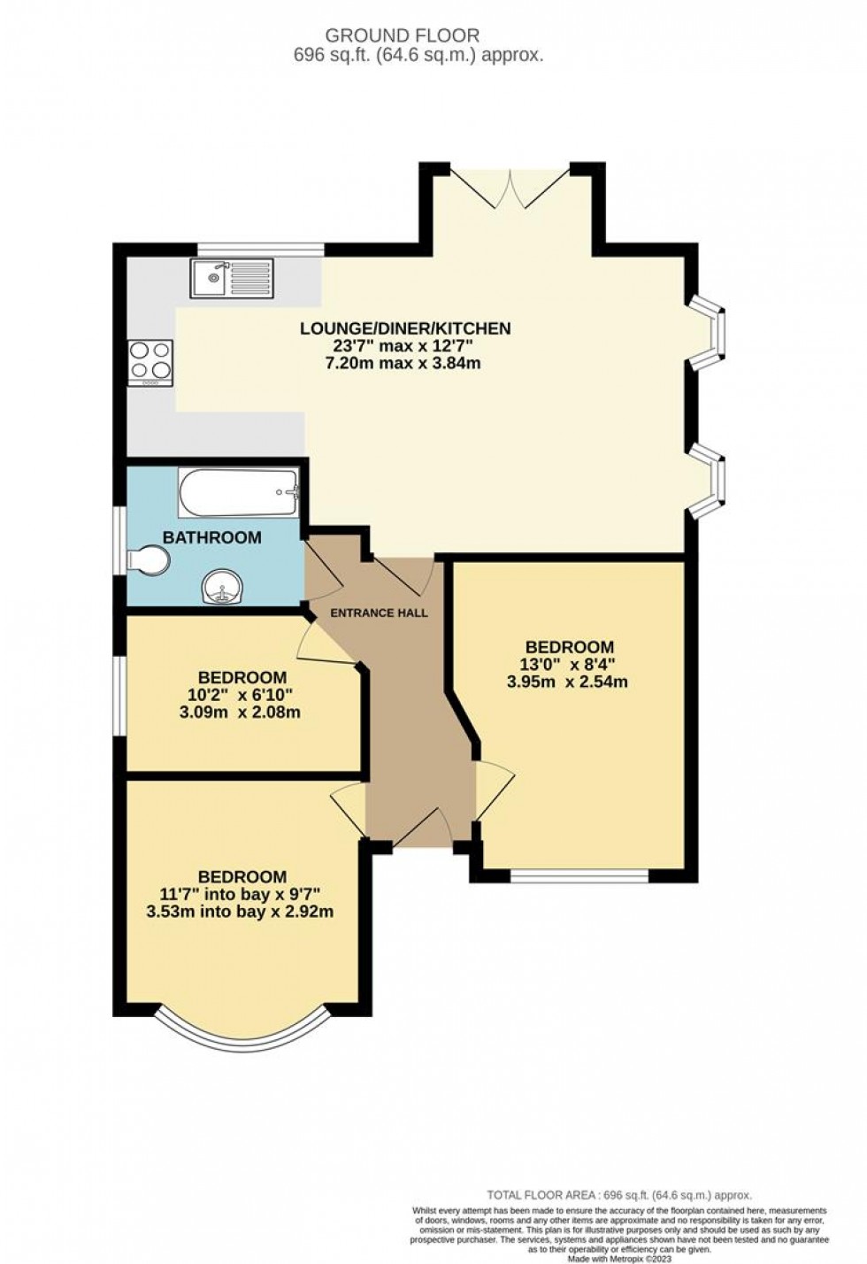 Floorplan for Albany Close, Bexley